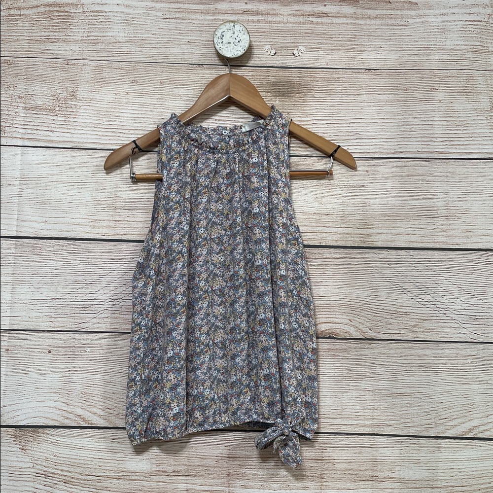 Sienna Sky Multicolor Sleeveless Floral High Neck Top XS